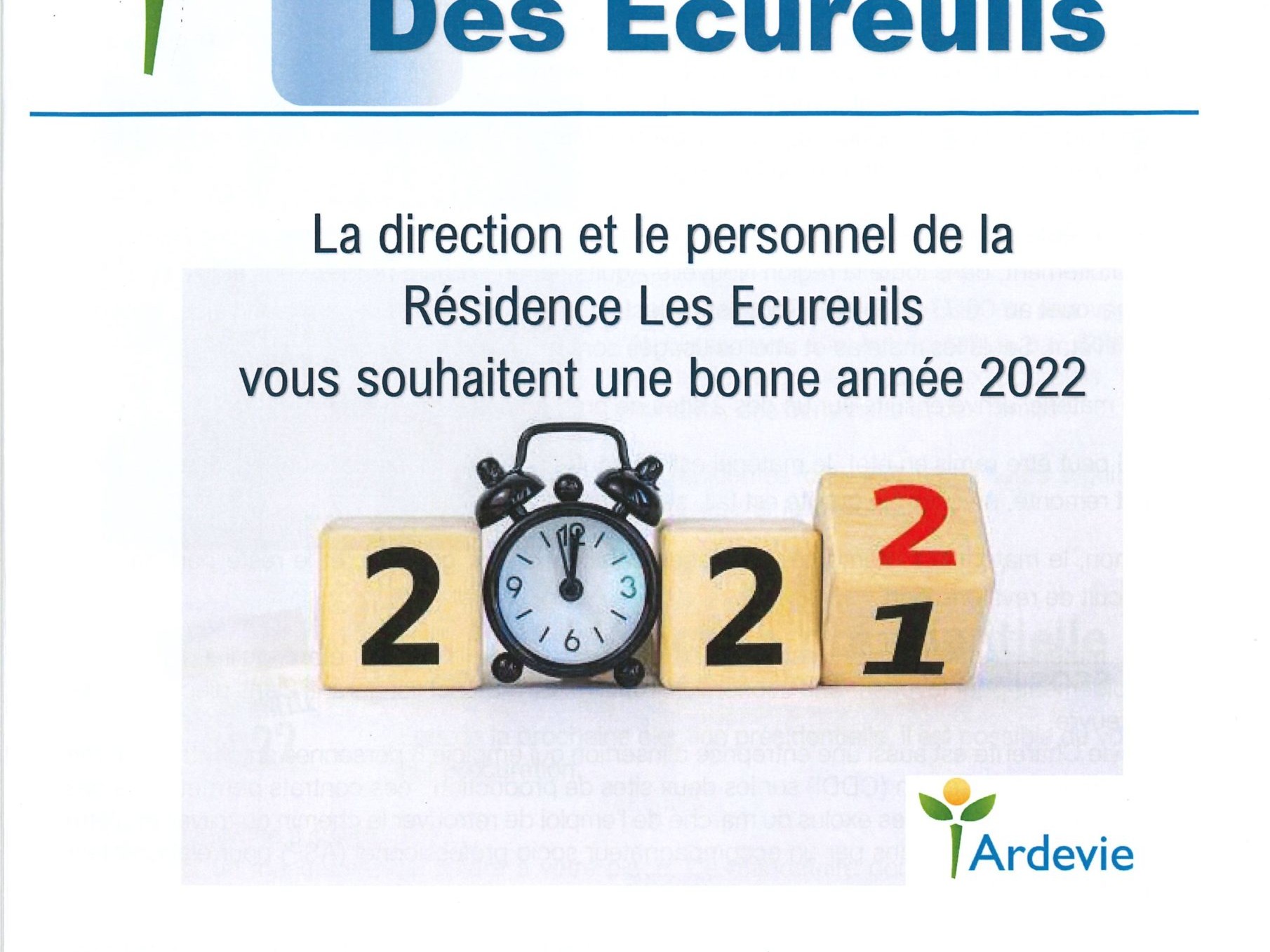 L'Echo des Ecureuils du 15 juin au 14 Juillet 2021 - Ardevie